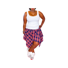 Load image into Gallery viewer, SCHOOLY HI-LO SKIRT