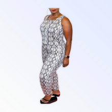 Load image into Gallery viewer, SNAKE SKIN JUMPSUIT