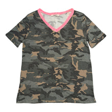 Load image into Gallery viewer, CAMO V-NECK TEE
