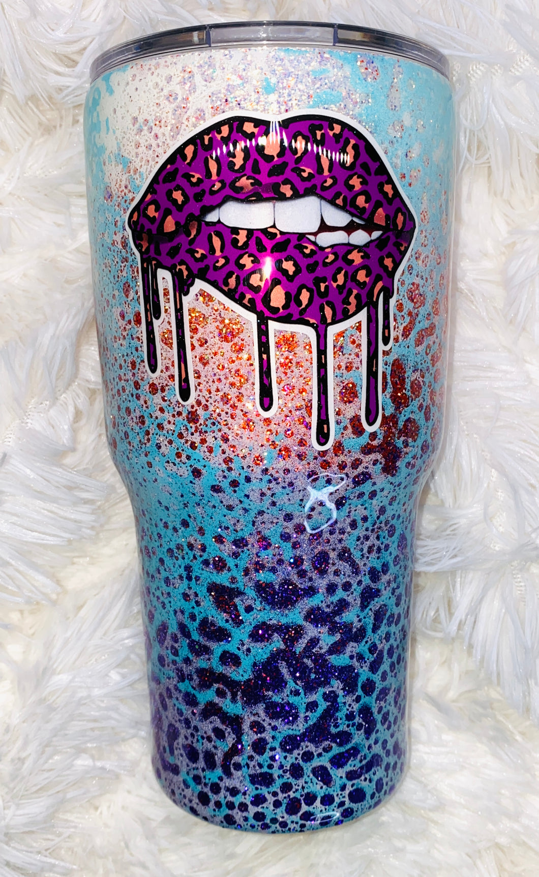 Leopard Lip Drip Splash