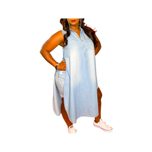 Load image into Gallery viewer, Breezy Denim Dress
