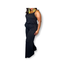 Load image into Gallery viewer, SIMPLE JUMPSUIT-BLACK
