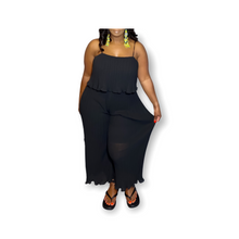 Load image into Gallery viewer, PLEAT ME WIDE LEG JUMPSUIT
