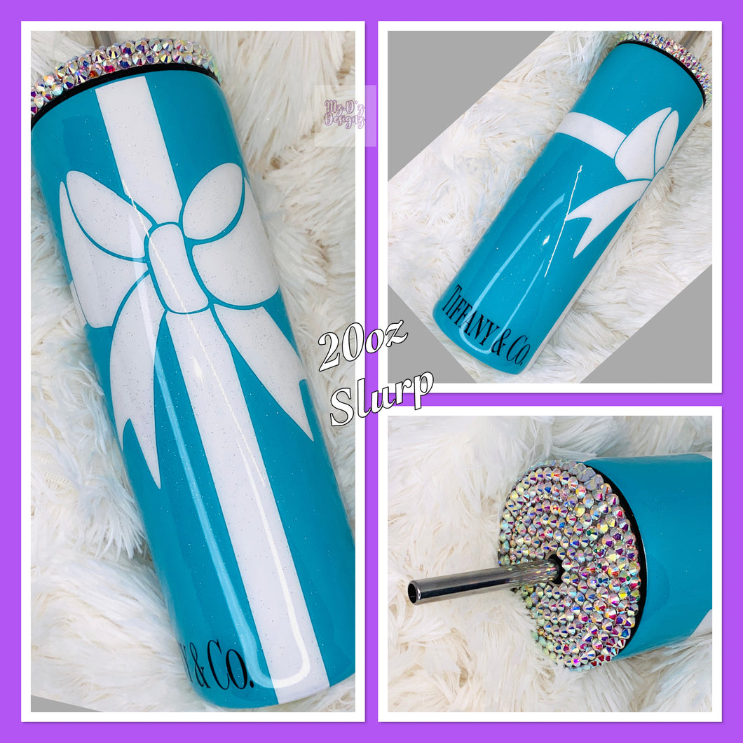 Tiffany Themed Tumbler