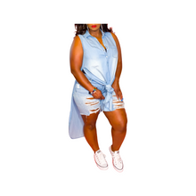 Load image into Gallery viewer, Breezy Denim Dress
