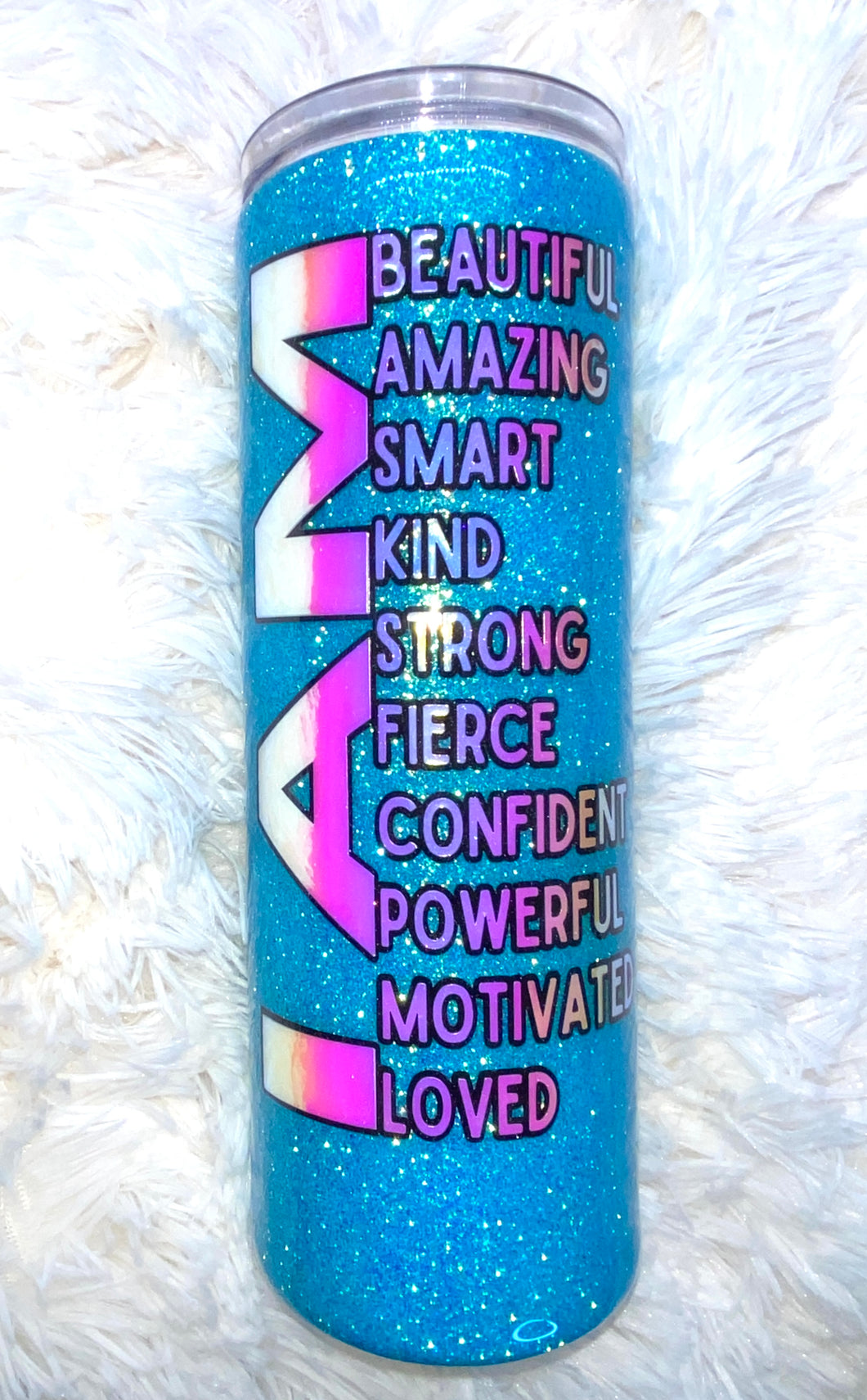 I AM-Inspirational Tumbler