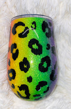 Load image into Gallery viewer, 14oz-Drink Drank Drunk Rainbow Leopard
