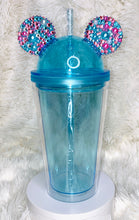 Load image into Gallery viewer, 16oz ALL EARS ACRYLIC TUMBLER W/ STRAW
