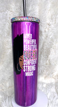 Load image into Gallery viewer, Queen Inspiration-Hand Painted 30oz Bling Slurp
