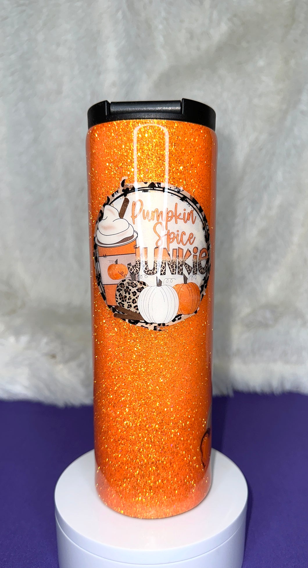 Pumpkin Spice Junkie- Orange-17oz