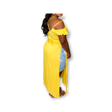 Load image into Gallery viewer, DAISY MAXI TOP-YELLOW
