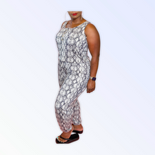 Load image into Gallery viewer, SNAKE SKIN JUMPSUIT
