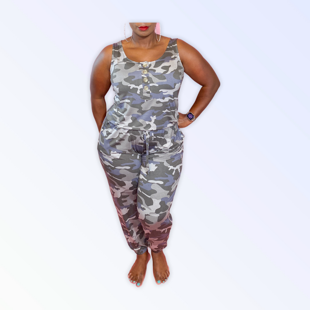 CAMO JUMPSUIT