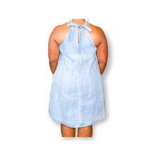 Load image into Gallery viewer, ARTIE DISTRESSED DENIM DRESS
